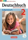 Deutschbuch Band 2: 6. Schuljahr - Realschule Baden-Württemberg - Arbeitsheft mit Lösungen