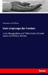 Vom Ursprunge der Franken