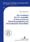 Das Verhältnis der EG-Amtshilfe zu den erweiterten Mitwirkungspflichten bei internationalen Steuerfällen