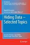 Hiding Data - Selected Topics