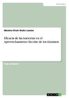 Eficacia de las Asesorias en el Aprovechamiento Escolar de los Alumnos