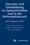 Literatur und Laienbildung im Spätmittelalter und in der Reformationszeit