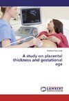 A study on placental thickness and gestational age