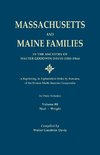 Massachusetts and Maine Families in the Ancestry of Walter Goodwin Davis