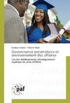 Gouvernance universitaire et environnement des affaires