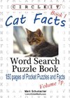 Circle It, Cat Facts, Book 1, Pocket Size, Word Search, Puzzle Book