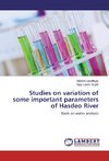 Studies on variation of some important parameters of Hasdeo River