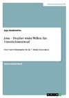 Jona - Prophet wider Willen. Ein Unterrichtsentwurf