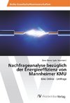 Nachfrageanalyse bezüglich der Energieeffizienz von Mannheimer KMU