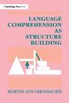 Language Comprehension As Structure Building