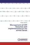 Management of ERP resources and implementation in the armed forces