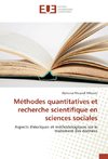 Méthodes quantitatives et recherche scientifique en sciences sociales