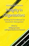 Integrity in Organizations