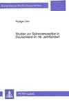 Studien zur Spinozarezeption in Deutschland im 18. Jahrhundert