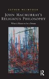 John Macmurray's Religious Philosophy