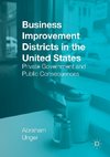 Business Improvement Districts in the United States