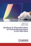 Synthesis & Characterization Of Chemically Deposited Cu2O Thin Films