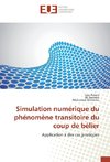 Simulation numérique du phénomène transitoire du coup de bélier