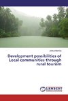 Development possibilities of Local communities through rural tourism