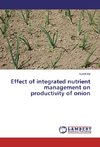 Effect of integrated nutrient management on productivity of onion