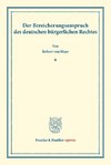 Der Bereicherungsanspruch