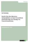 Bericht über das Allgemeine Schulpraktikum an einer Grundschule. Protokollierung und Planung von Unterrichtseinheiten