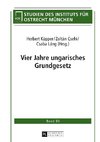 Vier Jahre ungarisches Grundgesetz