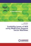 Scalability Issues of NER using Multi-Class Support Vector Machines