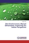 One Environment, Myriad Dimensions: Exploring the Indian Perspective