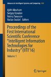 Proceedings of the First International Scientific Conference 