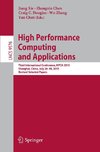 High Performance Computing and Applications