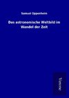 Das astronomische Weltbild im Wandel der Zeit