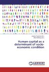 Human capital as a determinant of socio-economic condition