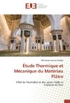 Étude Thermique et Mécanique du Matériau Plâtre