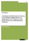 Grundlagen im Bodenturnen und Sprung. Unterschiedliche Möglichkeiten des Aufspringens und Überquerens eines Kasten mittels eines Stationsbetriebes entdecken