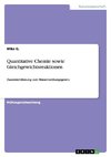 Quantitative Chemie sowie Gleichgewichtsreaktionen