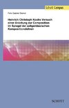 Heinrich Christoph Kochs Versuch einer Anleitung zur Composition im Spiegel der zeitgenössischen Kompositionslehren