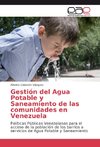 Gestión del Agua Potable y Saneamiento de las comunidades en Venezuela