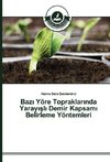 Bazi Yöre Topraklarinda Yarayisli Demir Kapsami Belirleme Yöntemleri