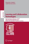 Learning and Collaboration Technologies