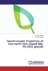 Spectroscopic Properties of rare earth ions doped Mg-Pb-SiO2 glasses