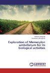 Exploration of Memecylon umbellatum for its biological activities