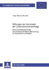 Stiftungen als Instrument der Unternehmensnachfolge