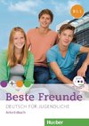 Beste Freunde B1. Paket Arbeitsbuch B1/1 und B1/2 mit Audio-CD