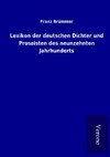 Lexikon der deutschen Dichter und Prosaisten des neunzehnten Jahrhunderts