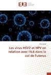 Les virus HSV2 et HPV en relation avec l'IL8 dans le col de l'uterus