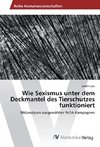 Wie Sexismus unter dem Deckmantel des Tierschutzes funktioniert