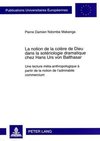 La notion de la colère de Dieu dans la sotériologie dramatique chez Hans Urs von Balthasar