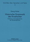 Historische Grammatik des Kroatischen