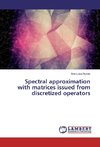 Spectral approximation with matrices issued from discretized operators